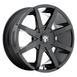 DUB – S110 PUSH – Black – 24″x9.5″ 33mm – All weather Wheels – S110249552+33